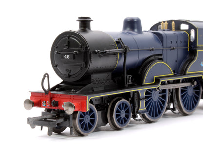 Pre-Owned Class 2P 4-4-0 No. 46 S&DJR Lined Blue Steam Locomotive - DCC Fitted
