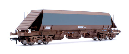 Modern Unbranded (Grey) Bardon PHA/JGA Hopper Wagon - Weathered (Single)