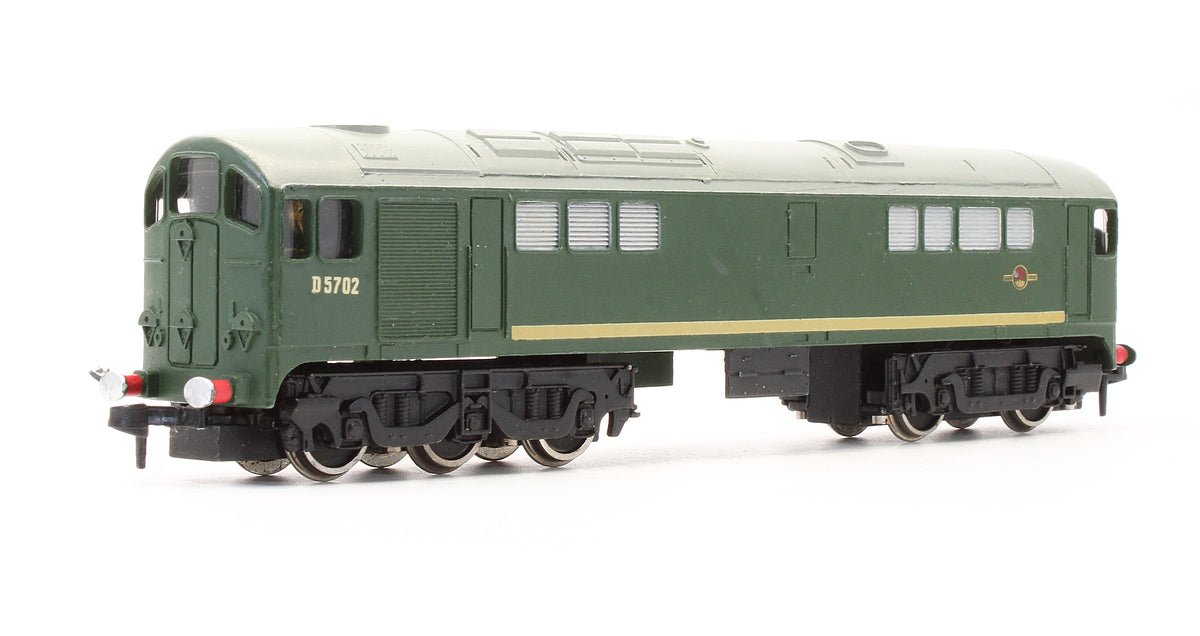 Pre-Owned 2233 BR Green CO-BO D5702 Diesel Locomotive - 2 Rail