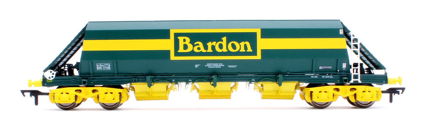 Pre-Owned CM_JG010B_(BHQ)_S_1 Bardon Hill Quarries (Green and Yellow) PHA/JGA Hopper Wagon (Single)