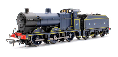 Pre-Owned Class 4F 0-6-0 No. 61 S&DJR Lined Blue Steam Locomotive - DCC Fitted