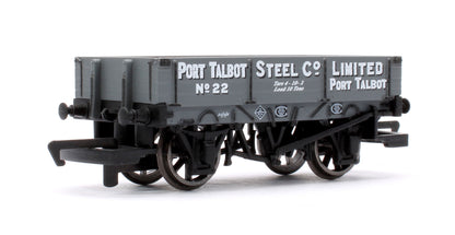 Pre-Owned 10T 3 Plank Wagon No.22 'Port Talbot Steel Co Ltd'