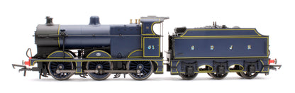 Pre-Owned Class 4F 0-6-0 No. 61 S&DJR Lined Blue Steam Locomotive - DCC Fitted