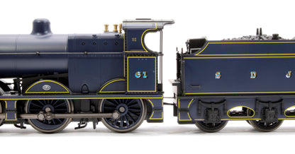 Class 4F 0-6-0 No. 61 S&DJR Lined Blue Steam Locomotive