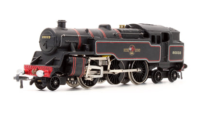 Pre-Owned 2218 BR Black 2-6-4T '80033' Steam Locomotive - 2 Rail