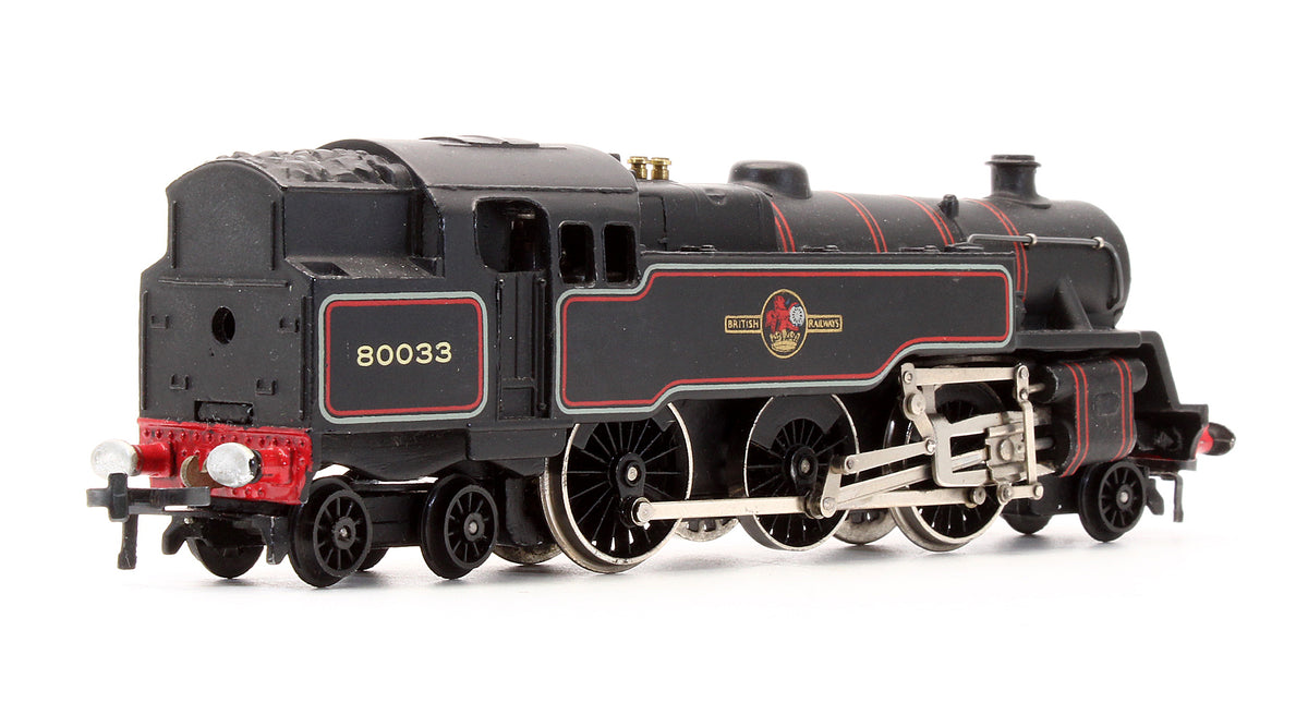 Pre-Owned 2218 BR Black 2-6-4T '80033' Steam Locomotive - 2 Rail