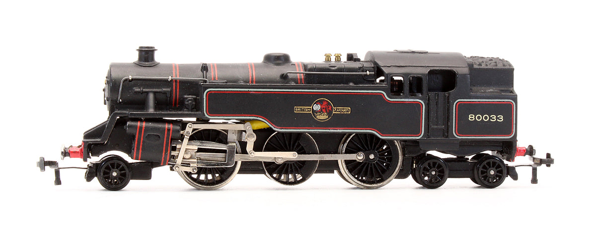 Pre-Owned 2218 BR Black 2-6-4T '80033' Steam Locomotive - 2 Rail