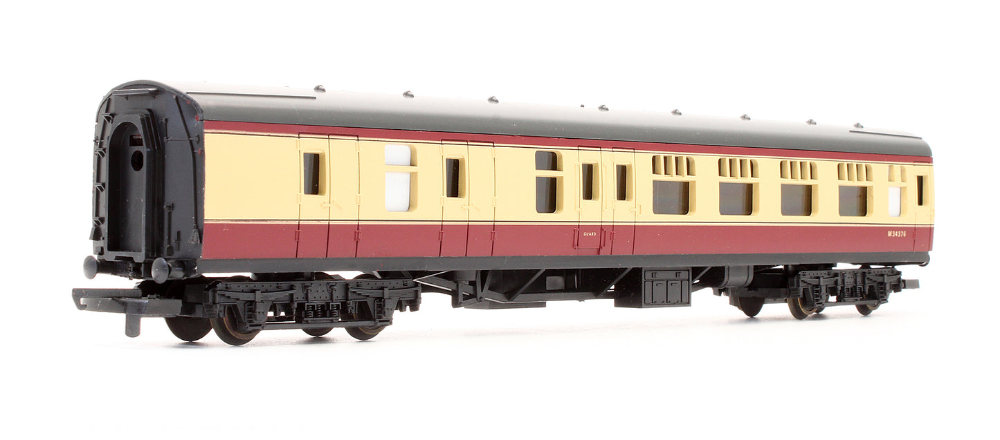Pre-Owned 305331 BR Crimson & Cream MK1 BSK Brake Second Corridor Coach M34376