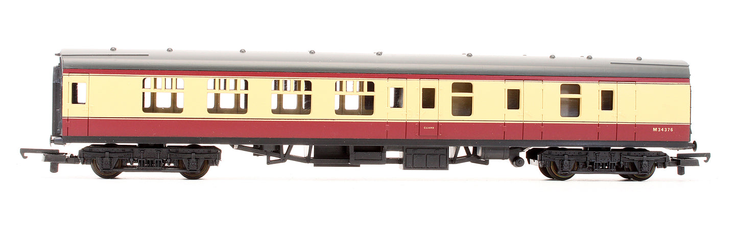 Pre-Owned 305331 BR Crimson & Cream MK1 BSK Brake Second Corridor Coach M34376