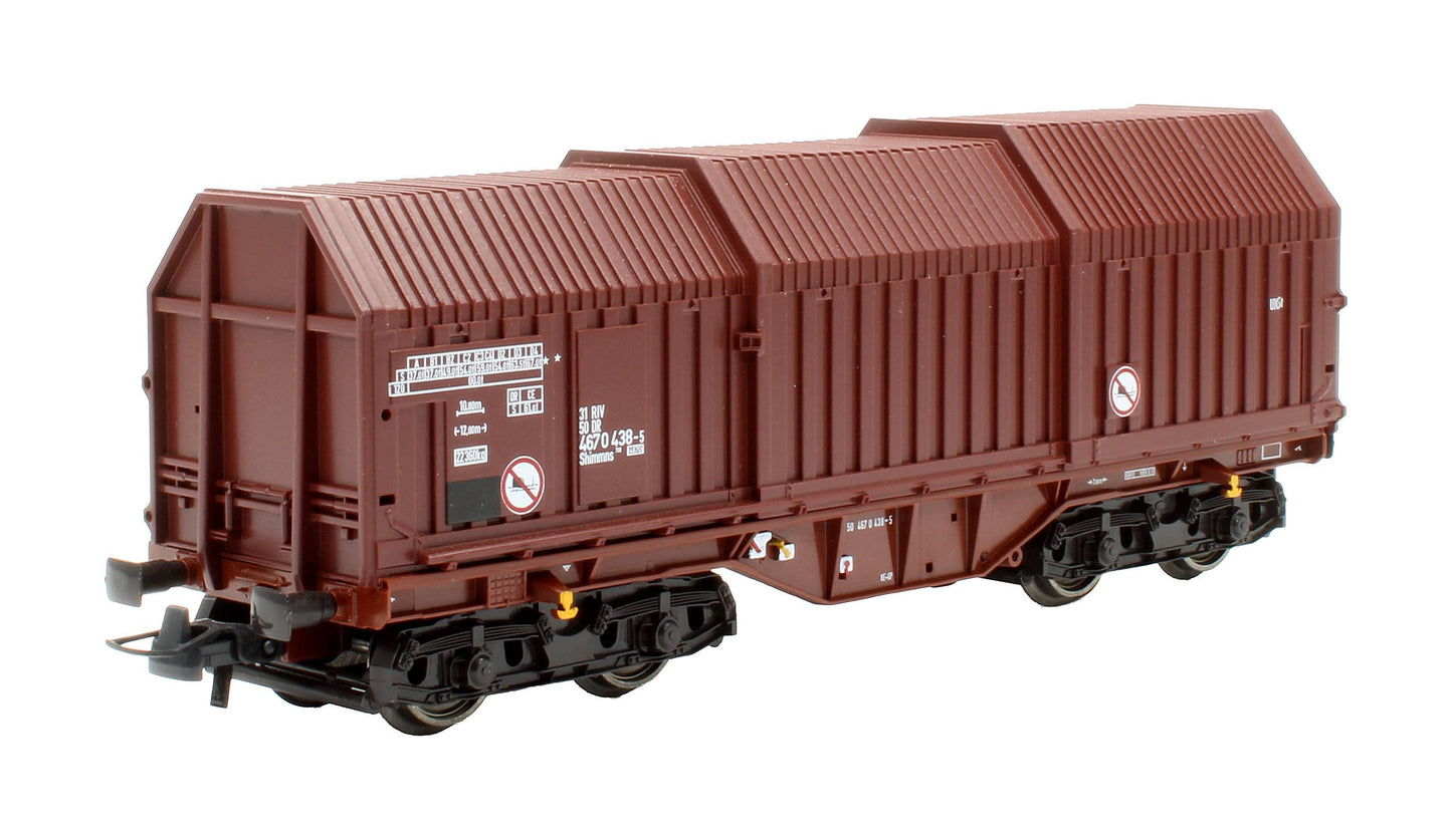 Pre-Owned 76042 DR 2-Piece Set: Shimmns Telescopic Hood / Cover Freight Wagons, Era IV