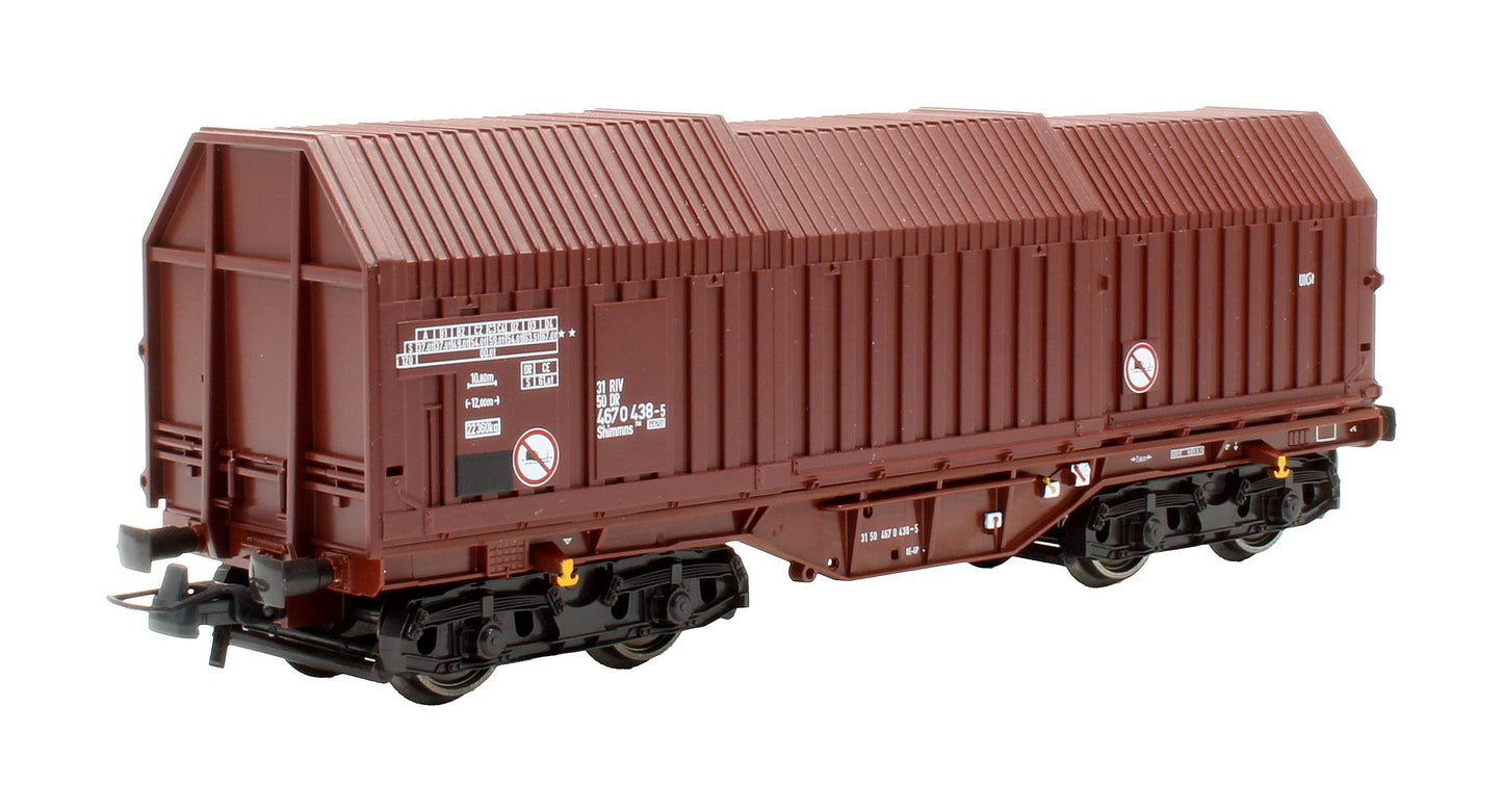 Pre-Owned 76042 DR 2-Piece Set: Shimmns Telescopic Hood / Cover Freight Wagons, Era IV
