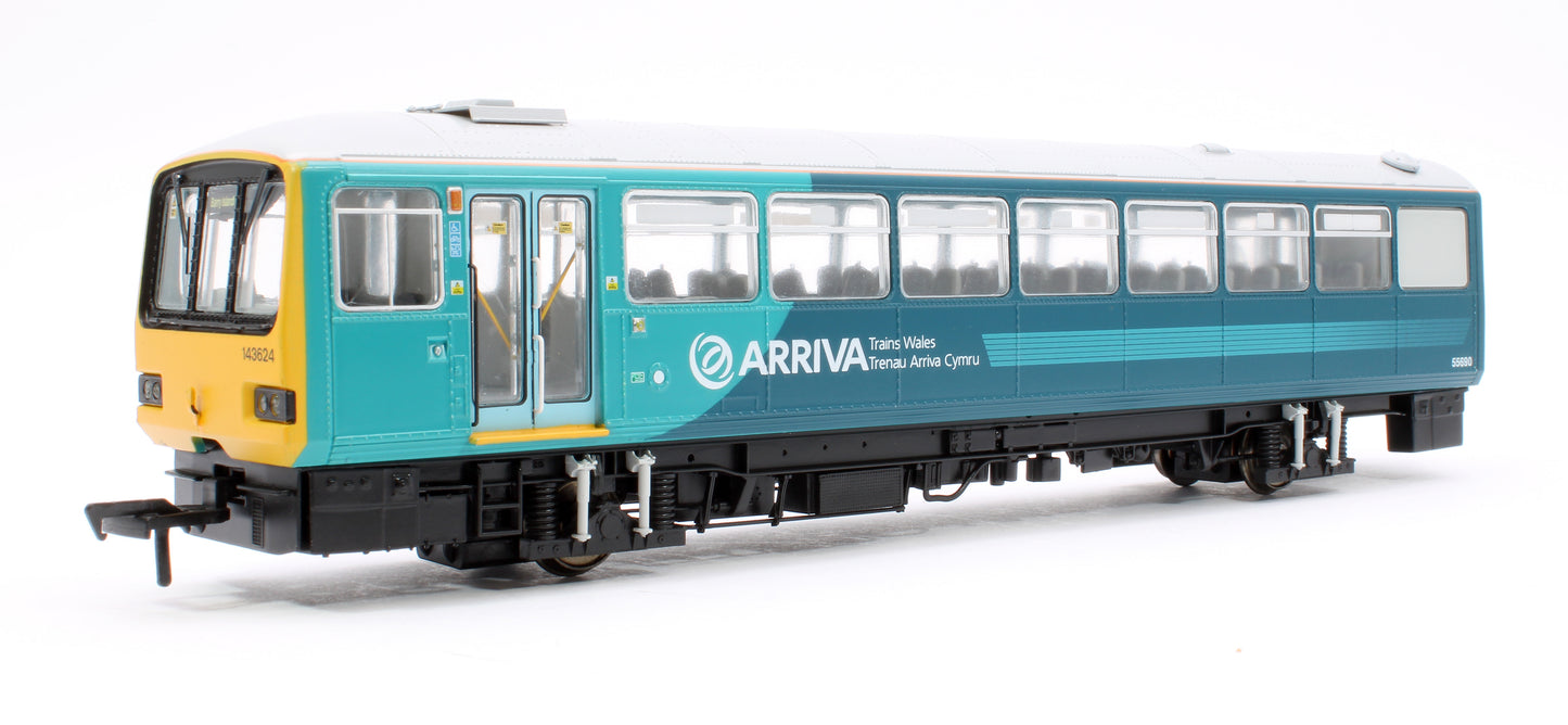 Class 143 2-Car DMU 143624 Arriva Trains Wales (Revised)