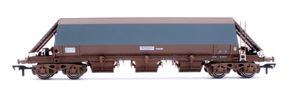 Modern Unbranded (Grey) Bardon PHA/JGA Hopper Wagon - Weathered (Triple Pack)