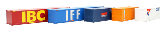 Pre-Owned HL8002 5x-Unit Set 2x40ft & 3x20ft Containers
