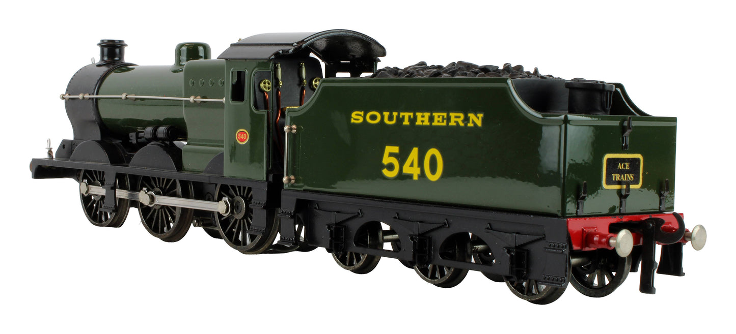 Pre-Owned E5 Southern Black Q Class 0-6-0 Tender '540' Steam Locomotive