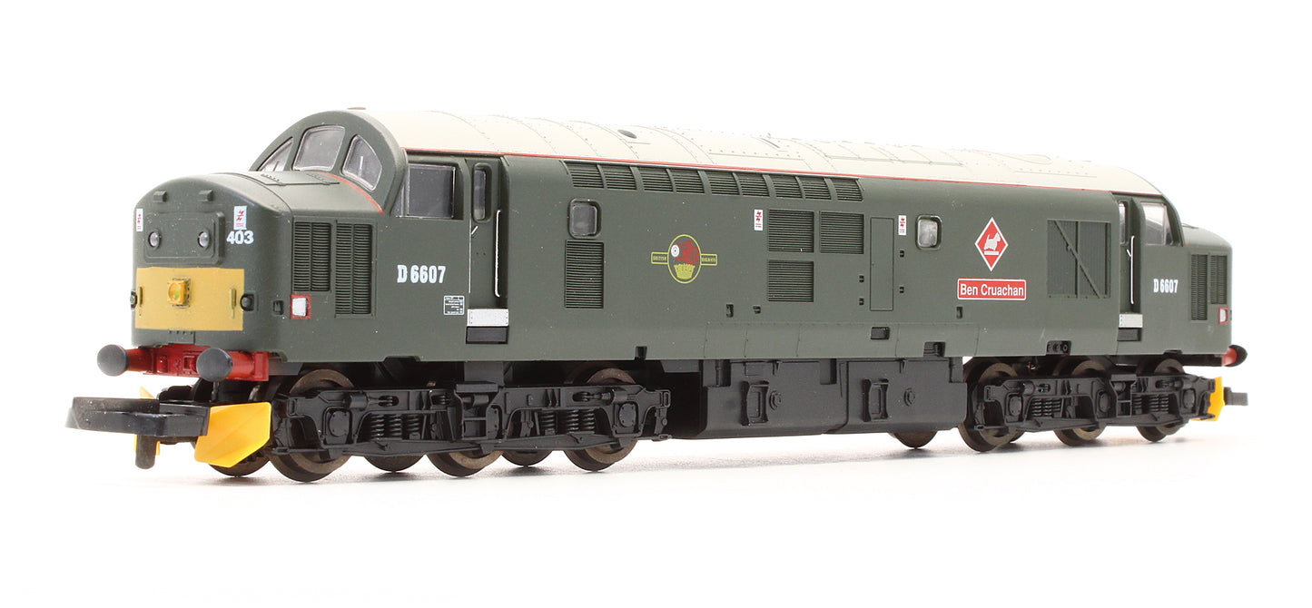 Pre-Owned 204858A6 BR Green Class 37 'Ben Cruachan' D6607 Diesel Locomotive - Limited Edition