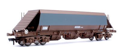 Modern Unbranded (Grey) Bardon PHA/JGA Hopper Wagon - Weathered (Triple Pack)