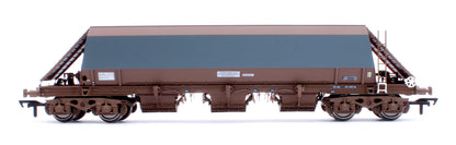 Modern Unbranded (Grey) Bardon PHA/JGA Hopper Wagon - Weathered (Triple Pack)