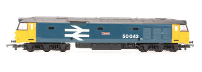 Pre-Owned BR Large Logo Class 50042 'Triumph' Diesel Locomotive - Ex-Set