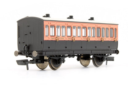 Pre-Owned L&SWR 4 Wheel 3rd Class Coach No.302