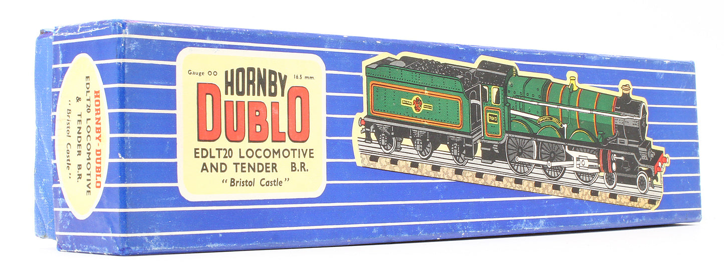 Pre-Owned EDLT20 BR Green 4-6-0 'Bristol Castle' 7013 Steam Locomotive - 3 Rail