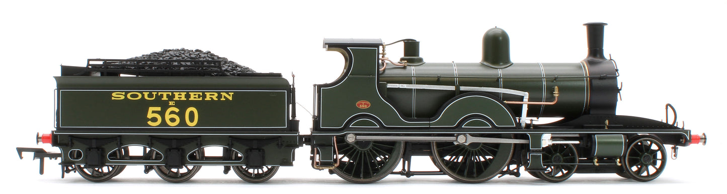 E85024 LSWR Adams T3 560 SR Lined Maunsell Green Steam Locomotive