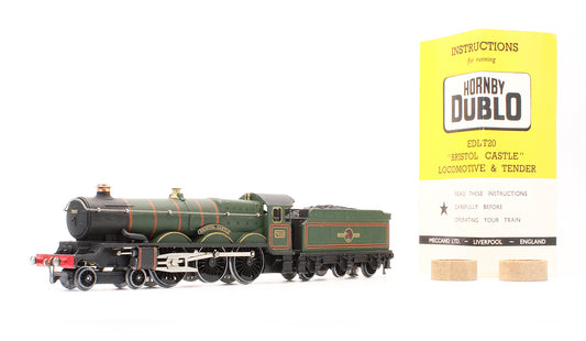 Pre-Owned EDLT20 BR Green 4-6-0 'Bristol Castle' 7013 Steam Locomotive - 3 Rail