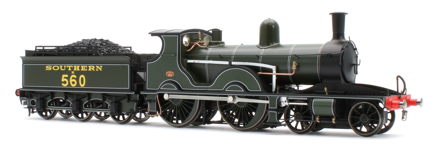 E85024 LSWR Adams T3 560 SR Lined Maunsell Green Steam Locomotive