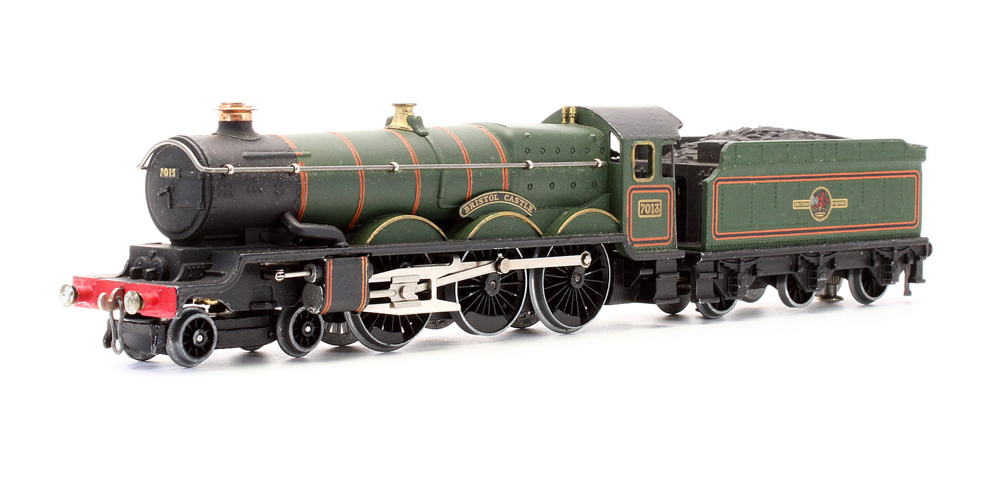 Pre-Owned EDLT20 BR Green 4-6-0 'Bristol Castle' 7013 Steam Locomotive - 3 Rail