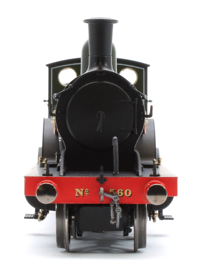 E85024 LSWR Adams T3 560 SR Lined Maunsell Green Steam Locomotive