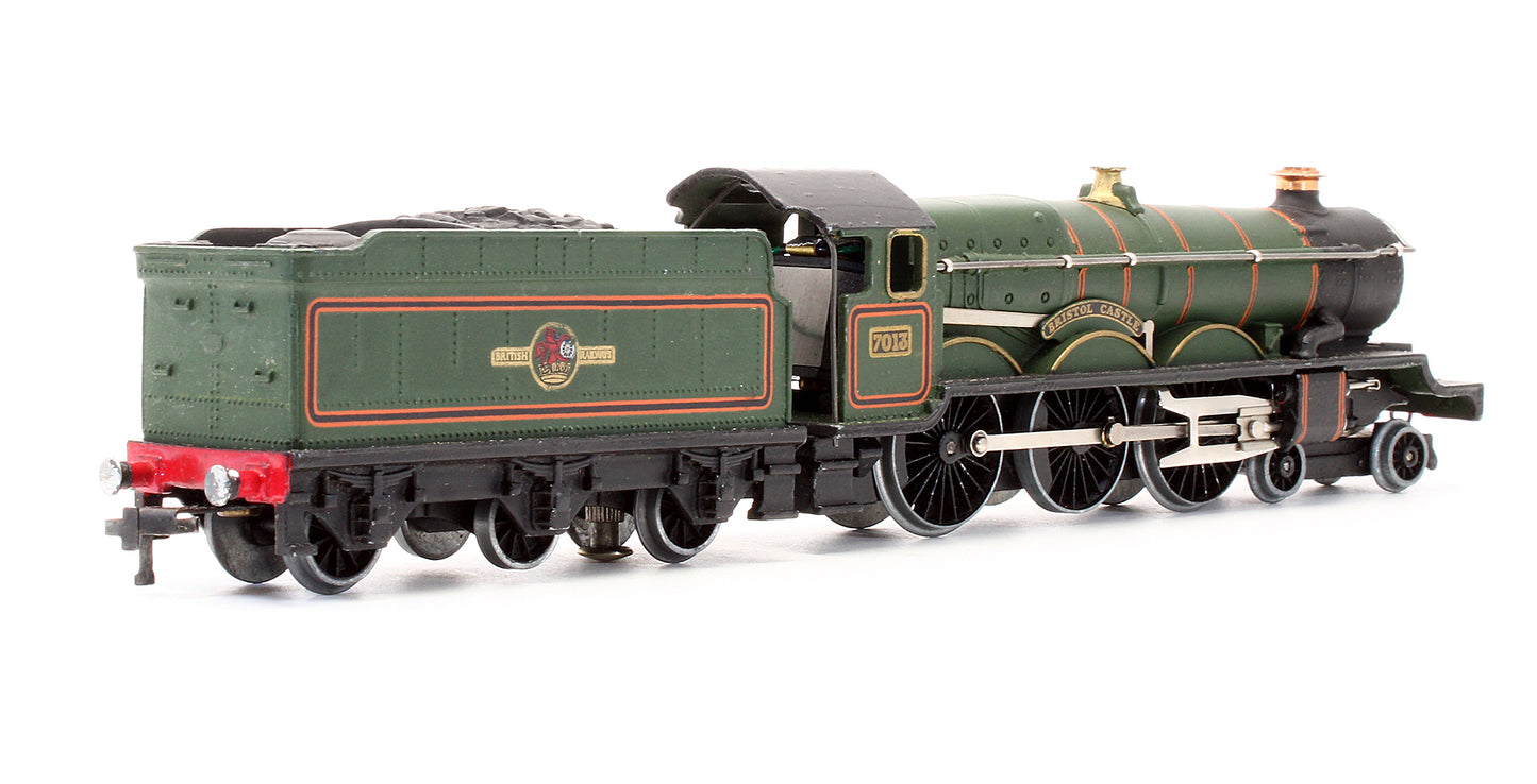 Pre-Owned EDLT20 BR Green 4-6-0 'Bristol Castle' 7013 Steam Locomotive - 3 Rail