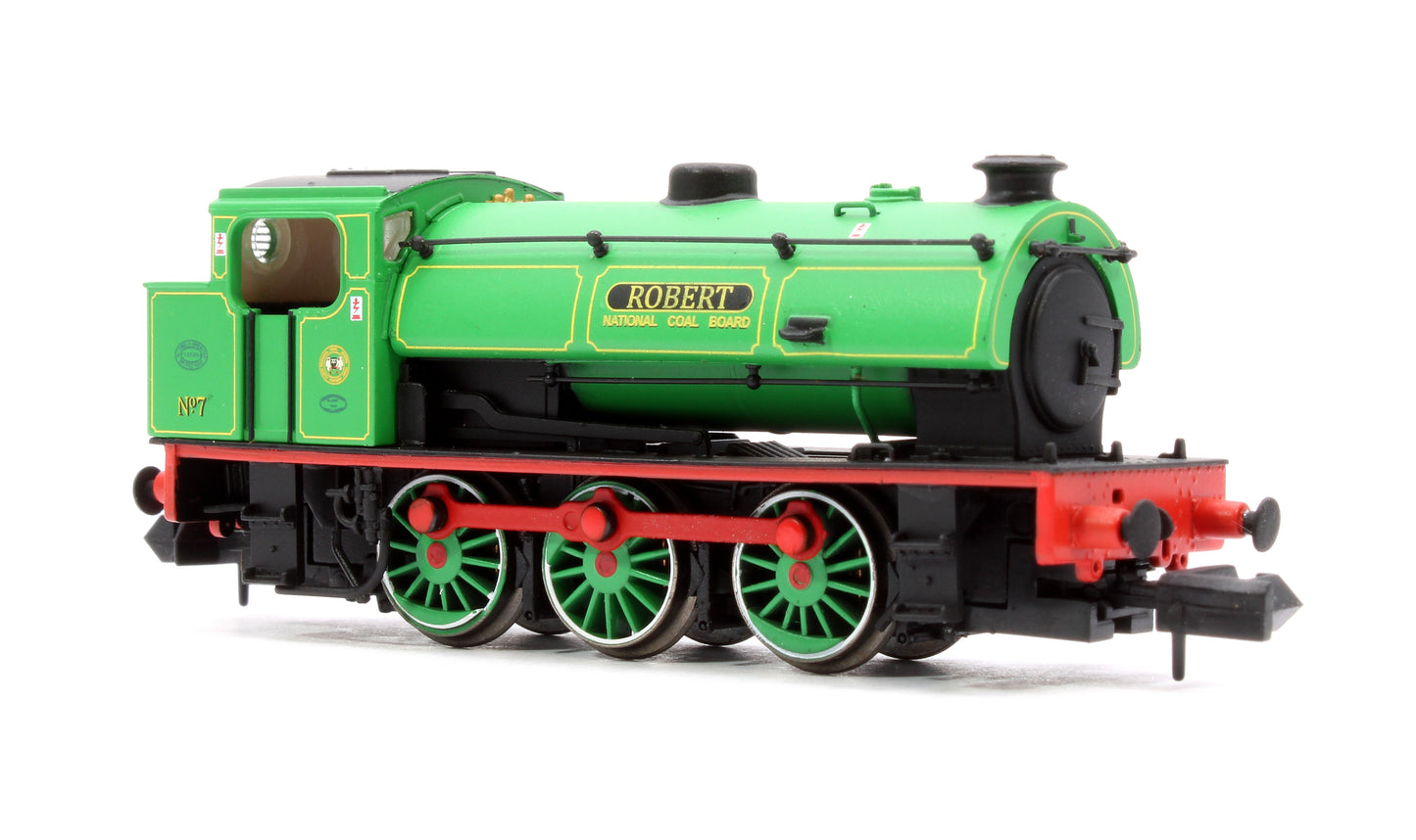 WD Austerity Saddle Tank (J94) 7 'Robert' National Coal Board Lined Green Steam Locomotive