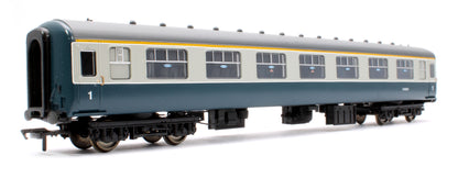 Pre-Owned BR Blue & Grey MK2 1st Class Corridor Coach No.S13393