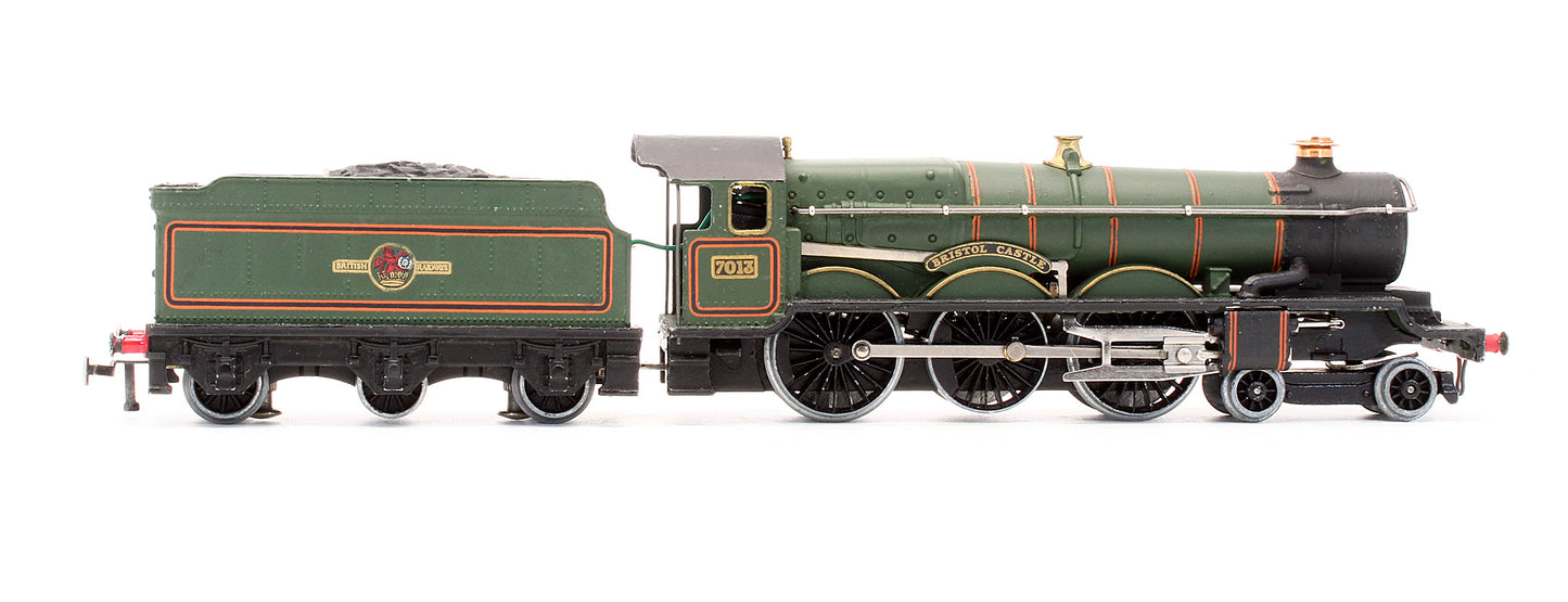 Pre-Owned EDLT20 BR Green 4-6-0 'Bristol Castle' 7013 Steam Locomotive - 3 Rail