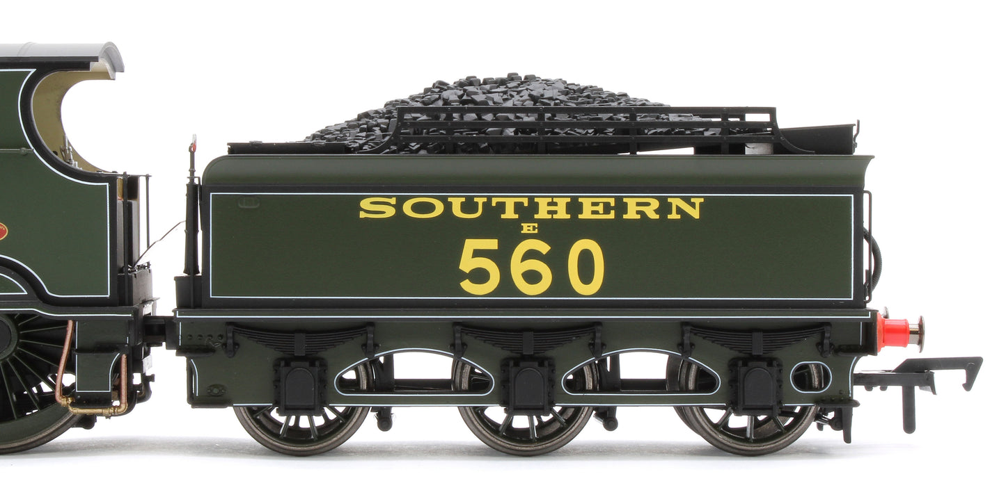 E85024 LSWR Adams T3 560 SR Lined Maunsell Green Steam Locomotive