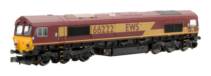 Pre-Owned ND-109 EWS Maroon Class 66 66225 Diesel Locomotive
