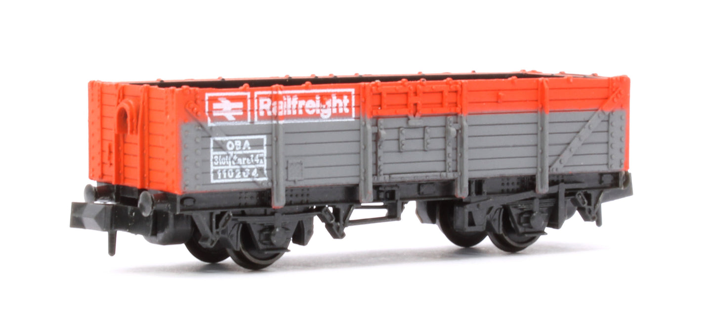 Railfreight Open Wagon, BR red/grey, 15ft Wheelbase No.110264