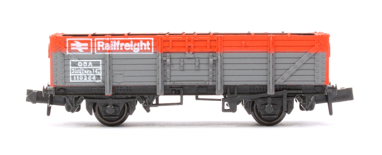 Pre-Owned NR11R Railfreight Open Wagon, BR red/grey, 15ft Wheelbase No.110264