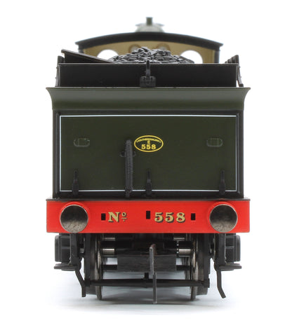 E85025 LSWR Adams T3 558 SR Lined Maunsell Green Steam Locomotive