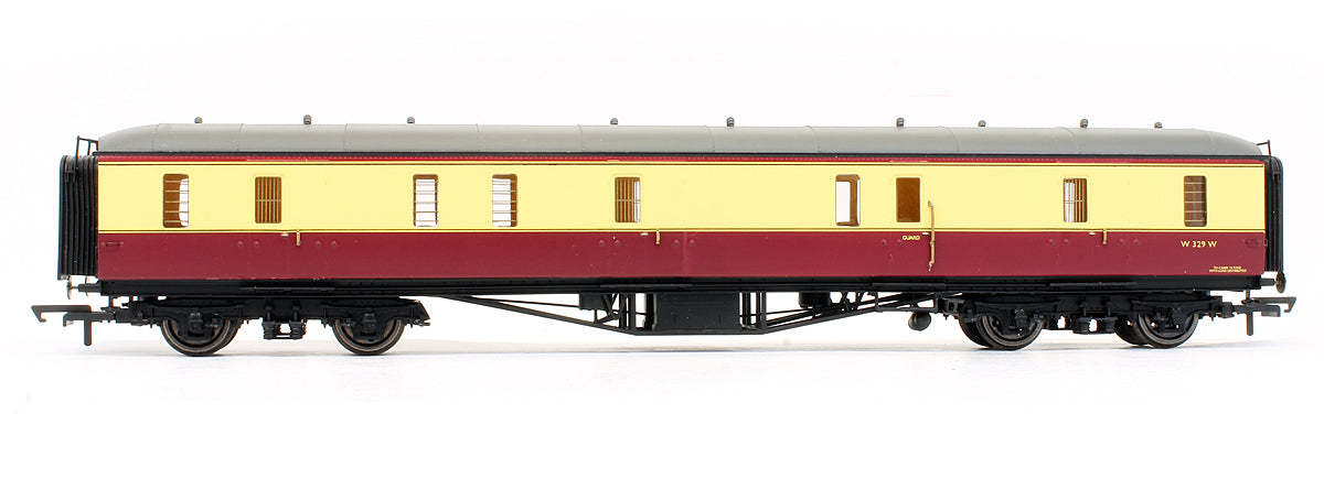 Pre-Owned BR Crimson & Cream Hawksworth Passenger Brake Coach 'W329W'