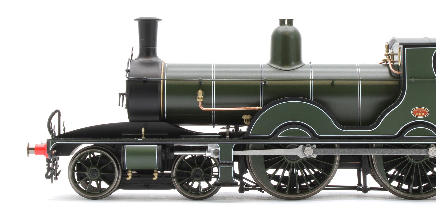 E85025 LSWR Adams T3 558 SR Lined Maunsell Green Steam Locomotive