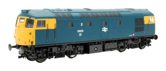 Pre-Owned 26101 Class 26 26028 BR Blue Full Yellow Ends Diesel Locomotive