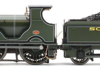 E85025 LSWR Adams T3 558 SR Lined Maunsell Green Steam Locomotive