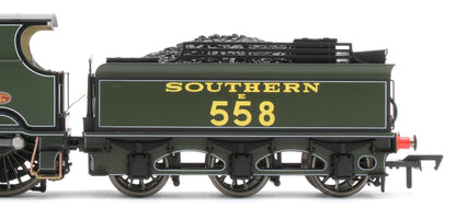 E85025 LSWR Adams T3 558 SR Lined Maunsell Green Steam Locomotive