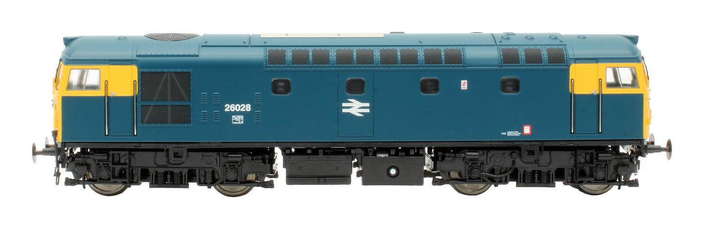 Pre-Owned 26101 Class 26 26028 BR Blue Full Yellow Ends Diesel Locomotive