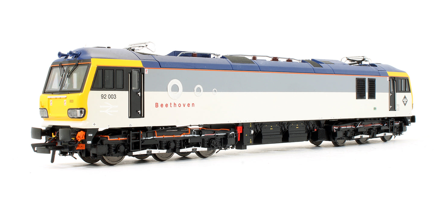 Pre-Owned ACC2191 Class 92 003 'Beethoven' Railfreight Grey Electric Locomotive (DCC Fitted)