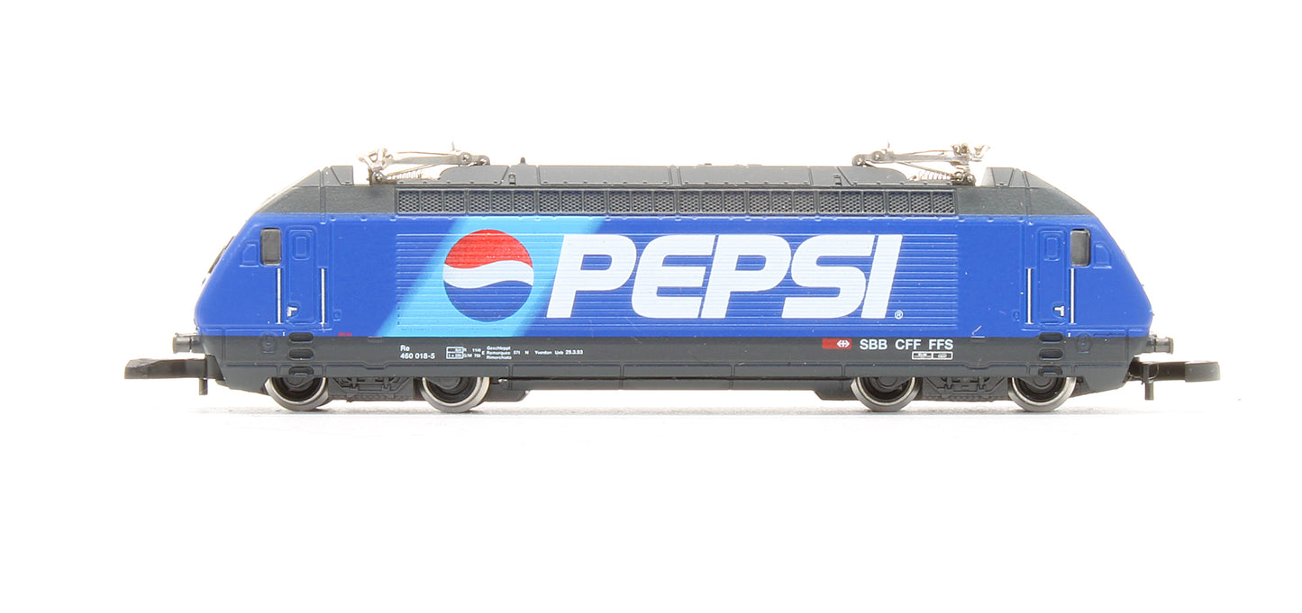Pre-Owned Re 460 018-5 'Pepsi' Electric Locomotive