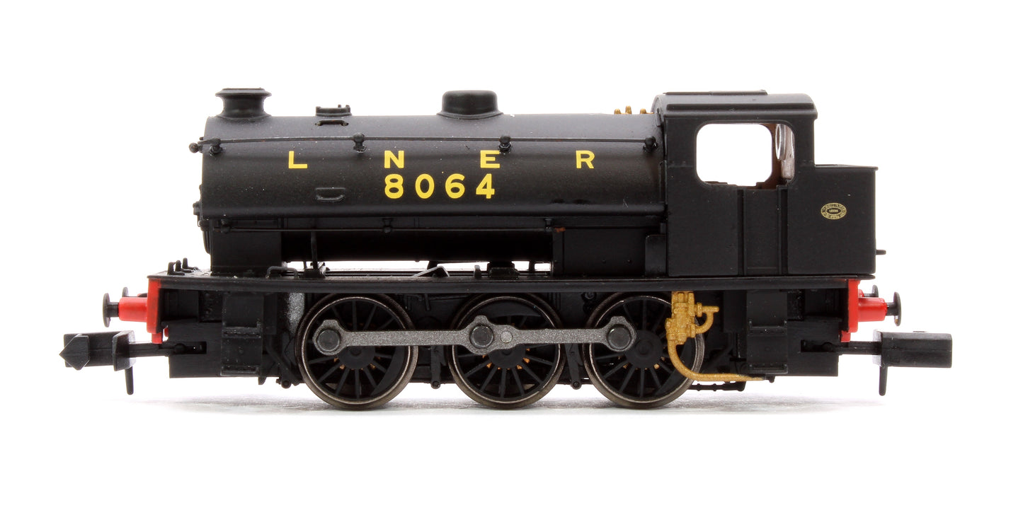 Pre-Owned E85507 WD Austerity (J94) Saddle Tank 8064 LNER Black (LNER Revised) Steam Locomotive - DCC Fitted