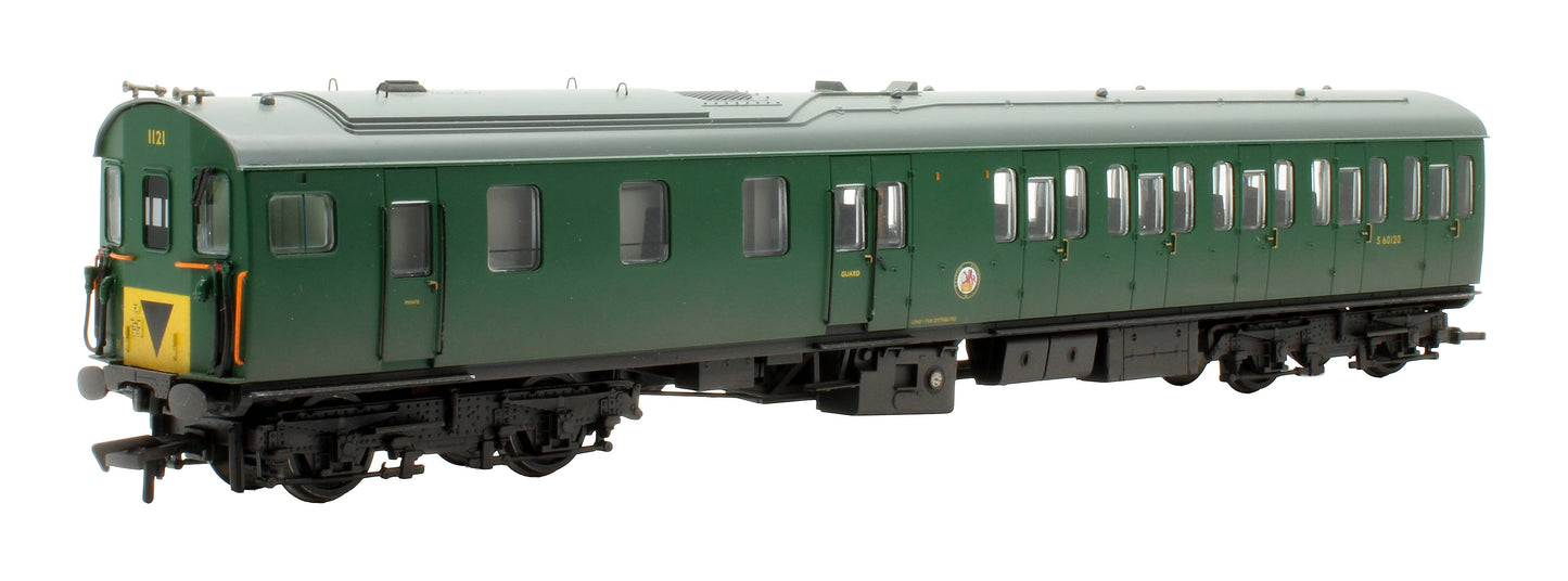 Pre-Owned 31-236A Class 205 2H Thumper Two Car DEMU BR Green Small Yellow Panel - Weathered (Exclusive Edition)