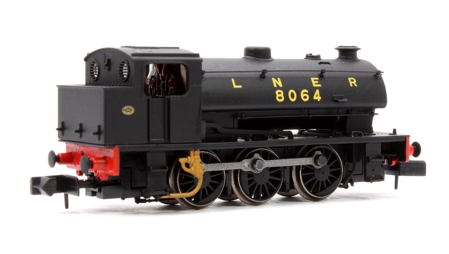 Pre-Owned E85507 WD Austerity (J94) Saddle Tank 8064 LNER Black (LNER Revised) Steam Locomotive - DCC Fitted